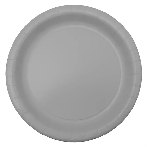 Silver Gray color option for 9" Colorware Paper Plate