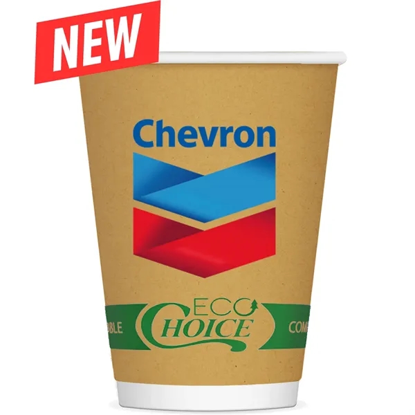 Kraft Brown color option for 16 Oz. Insulated Kraft Paper Cup, Digital