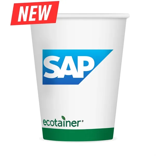 White color option for 12 Oz. Eco Friendly Paper Cup, Digital