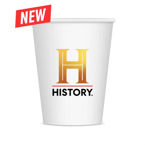 Photo of 8 Oz. White Paper Cup, Digital