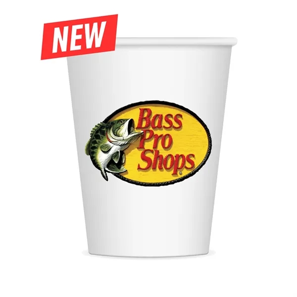 White color option for 8 Oz. Insulated Paper Cup, Digital