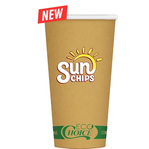 Main photo of 20 Oz. Kraft Paper Cup, Digital