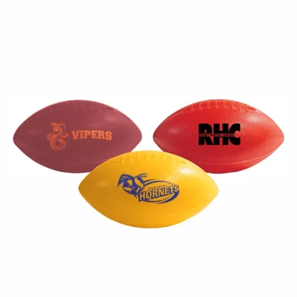 Brown color option for 6" Mini Plastic Football