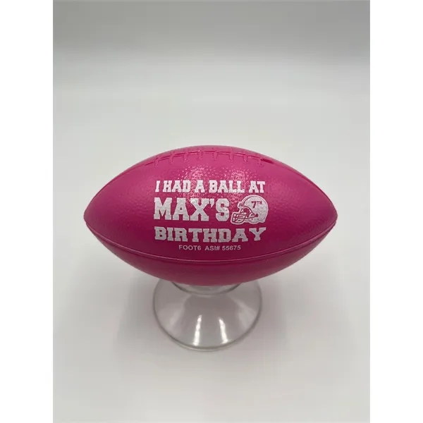 Red color option for 6" Mini Plastic Football