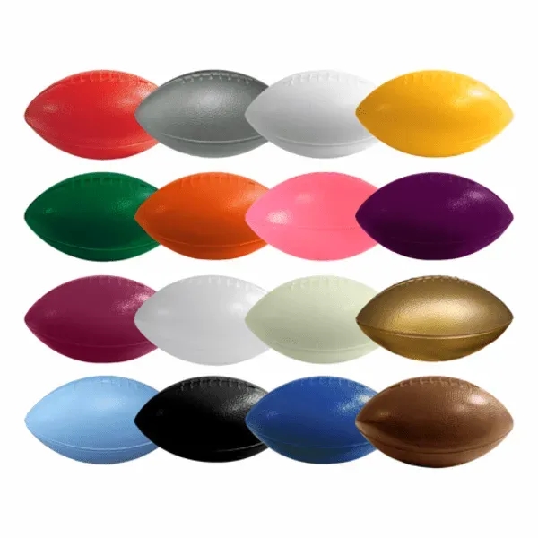 Silver color option for 6" Mini Plastic Football