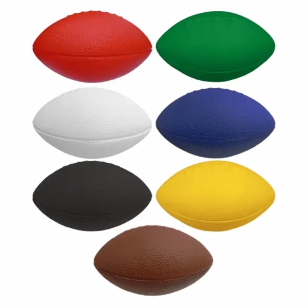 Brown color option for 10" Foam Football