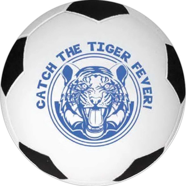 Black-White color option for 5" Foam Soccer Ball