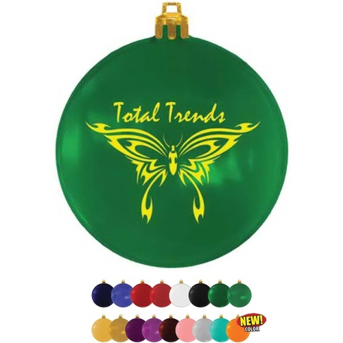 Main photo of Usa Made Flat Shatterproof Ornament