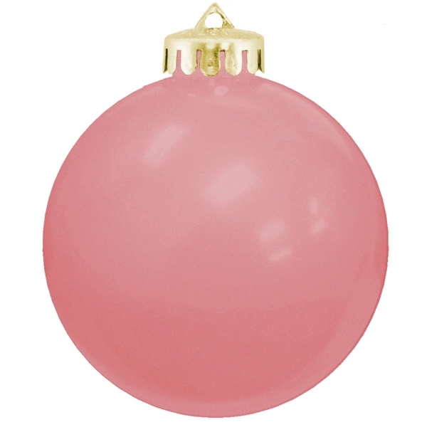 Pink color option for Usa Made Shatterproof Ornament