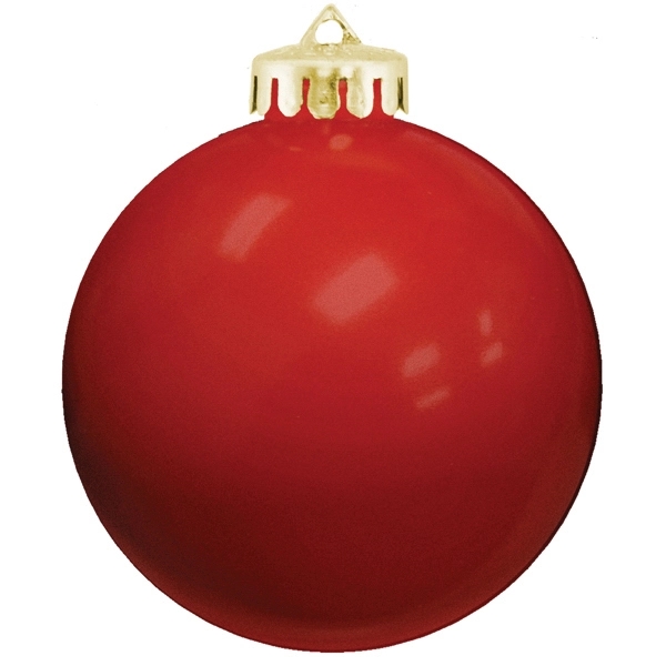 Red color option for Usa Made Shatterproof Ornament