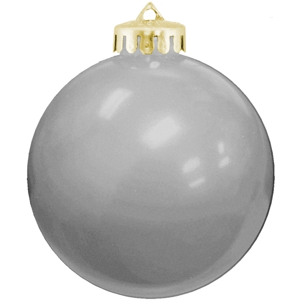 Silver color option for Usa Made Shatterproof Ornament