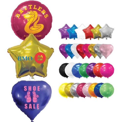 Main photo of 17" Round Foil Balloons