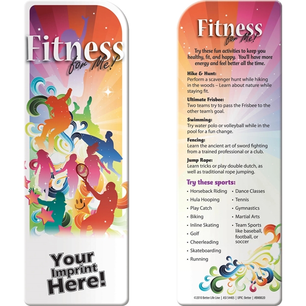 Multi color color option for Bookmark   Fitness For Me!
