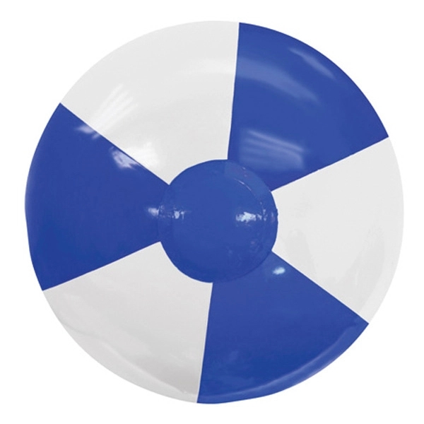 Blue-White color option for 12" Two Toned Beach Ball