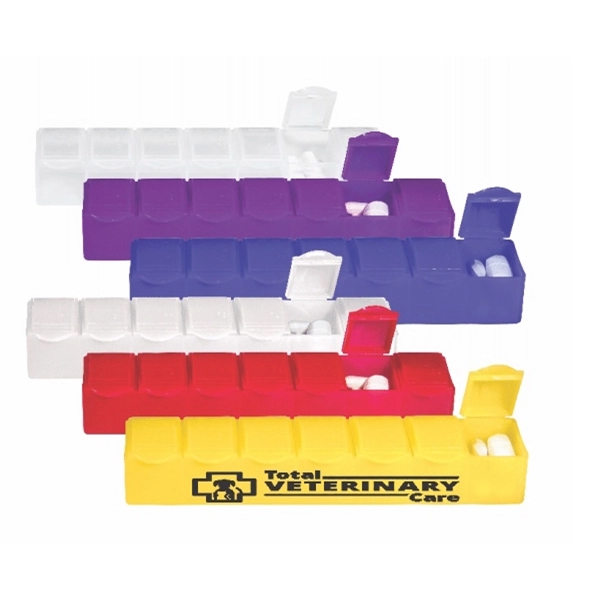Translucent Yellow color option for 7 Day Pill Case
