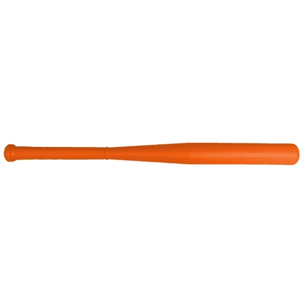 Orange-White color option for Plastic Bat With Unimprinted Ball