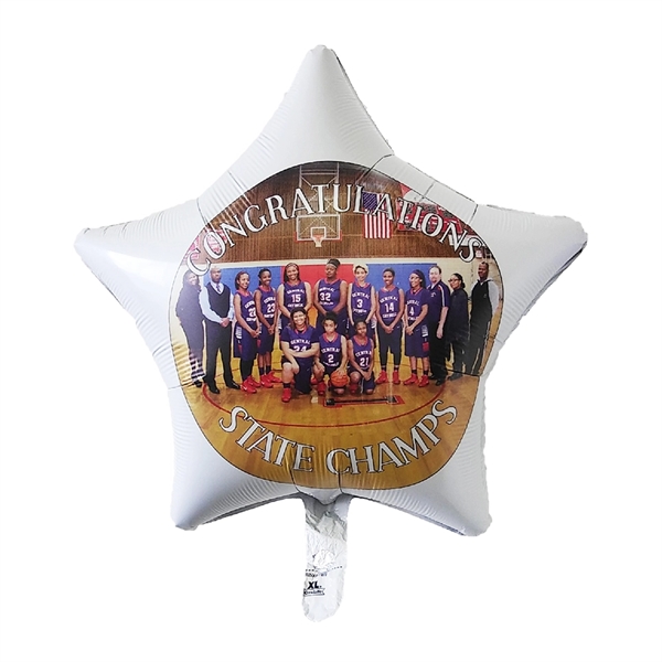 White color option for Full Color Foil Balloons