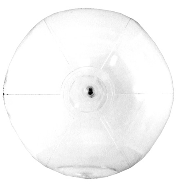 Clear color option for 12" Solid Colored Beach Ball