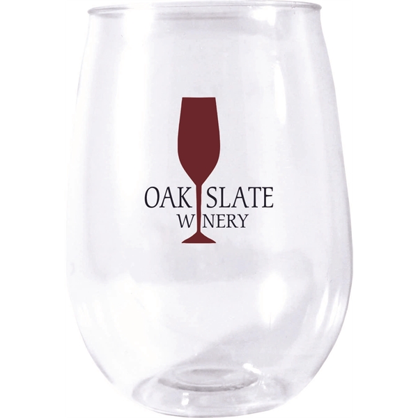 Clear color option for Stemless Wine Glass