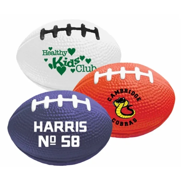 Purple color option for Football Stress Relievers Colors
