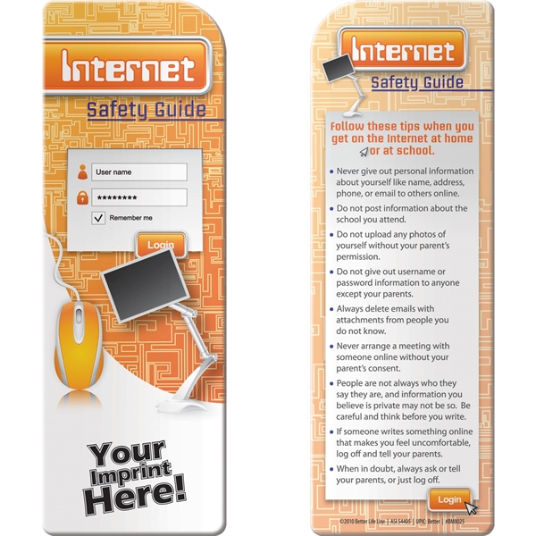 Multi color color option for Bookmark   Internet Safety Guide