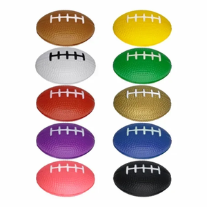 Photo of Small Football Stress Relievers Colors