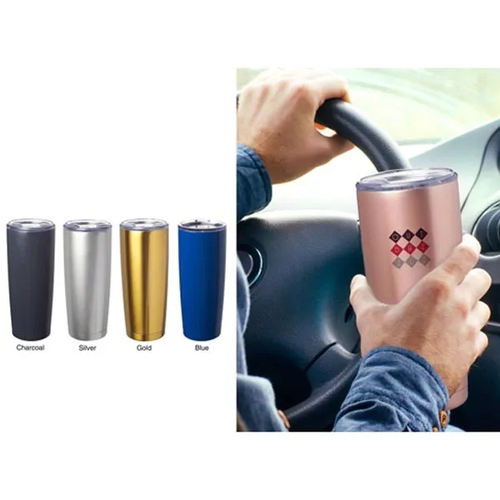 Photo of 20 Oz. Steel Coffee Tumblers