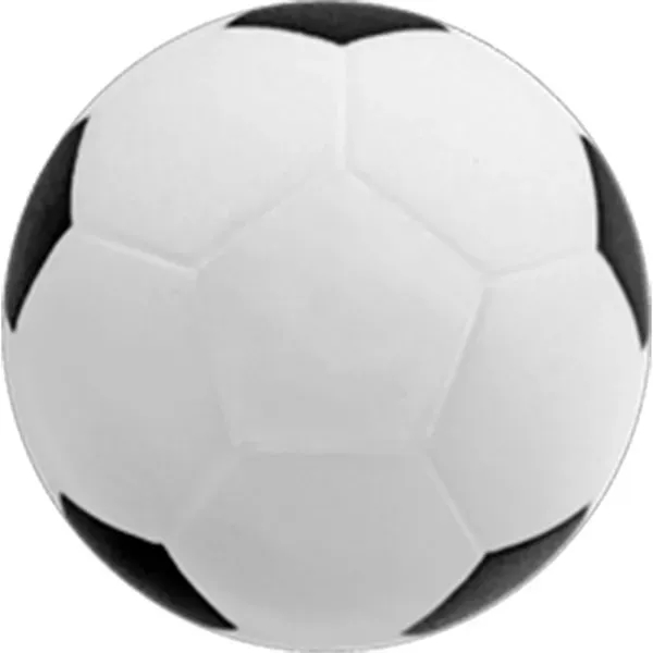 Multi Color-Black-White color option for Foam Stress Reliever Soccer Ball