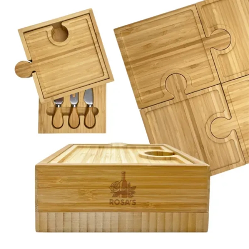 Photo of Bamboo Charcuterie Puzzle