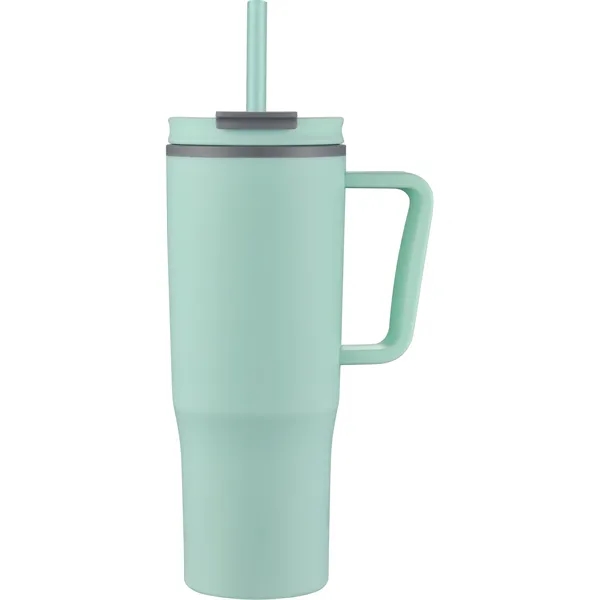 Silver color option for 30oz Double Wall Plastic Travel Mug