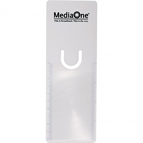 Main photo of Bookmarker Magnifier With Clip And Ruler