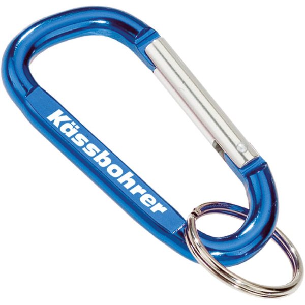 Blue color option for Carabiner With Split Ring