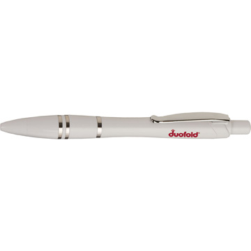White Barrel White Grip color option for Choral Pen
