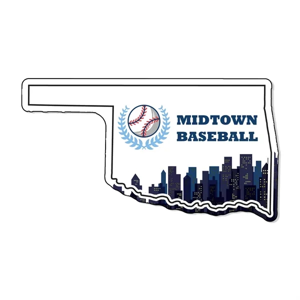 White color option for Oklahoma Note Keeper™ Magnet 20 Mil