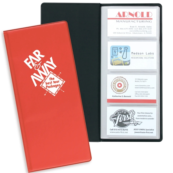 Red color option for Business Card Holder   96 Cards