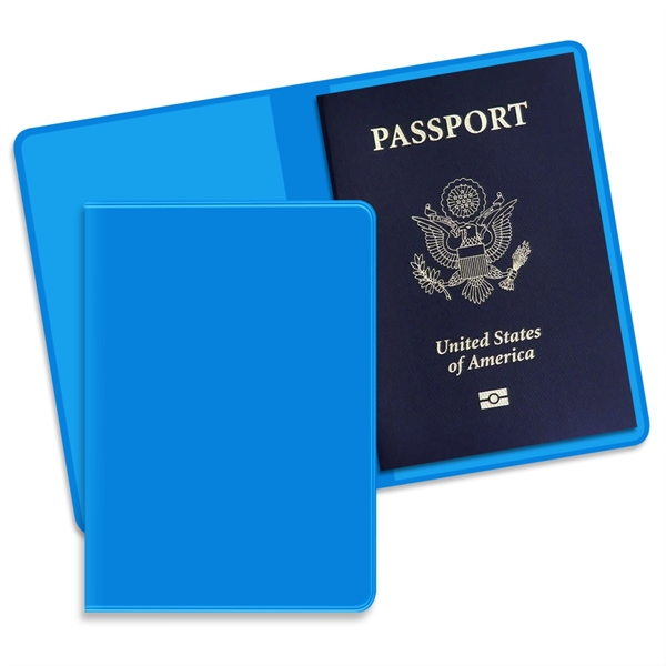 Bright Blue 285 color option for Economy Passport Case