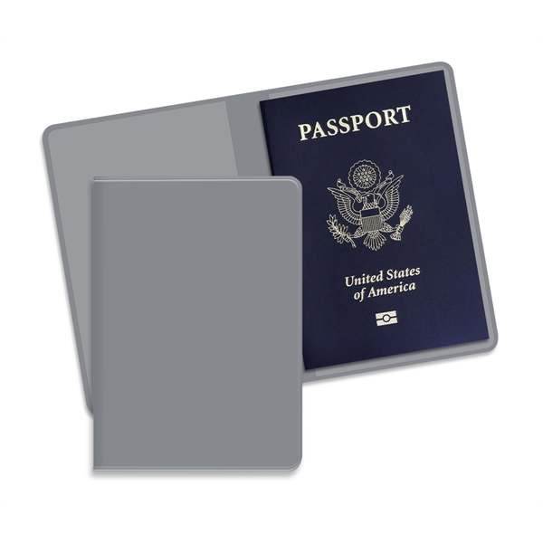 Gray - Cool Gray 9 color option for Economy Passport Case