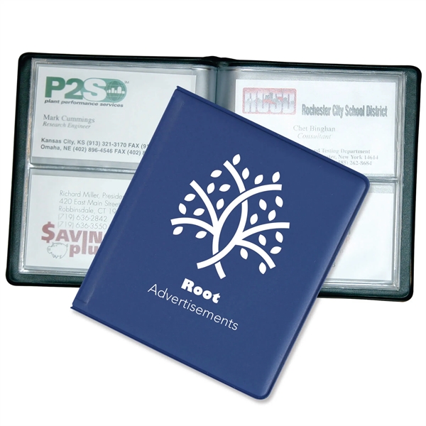 Royal Blue color option for Business Card Holder   48 Cards