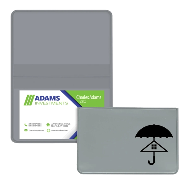 Gray color option for Deluxe Business Card Case