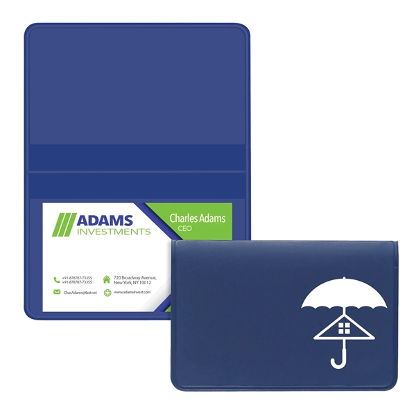 Royal Blue color option for Deluxe Business Card Case