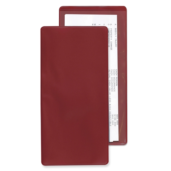 Burgundy 490 color option for Map Case/Policy Sheath