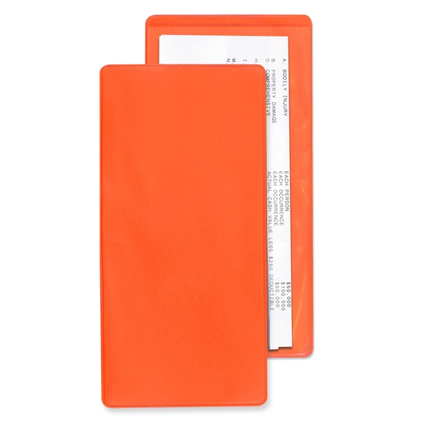 Orange 166 color option for Map Case/Policy Sheath