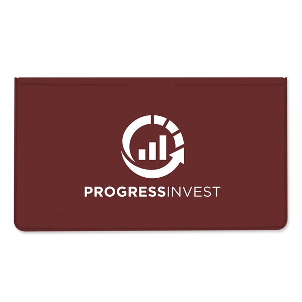 Burgundy 490 color option for Checkbook Covers