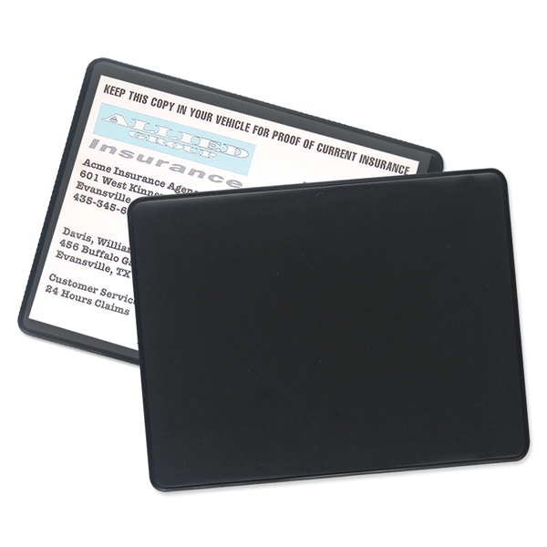 Black color option for Proof Of Insurance Holders