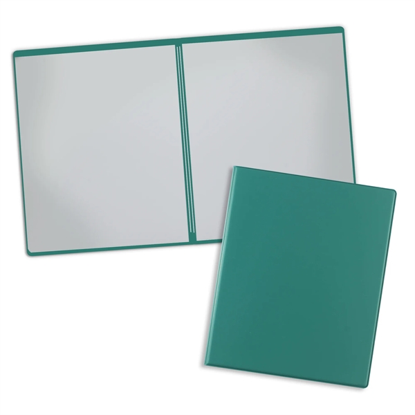 Green 343 color option for Deluxe Presentation Folder With 2 Pockets