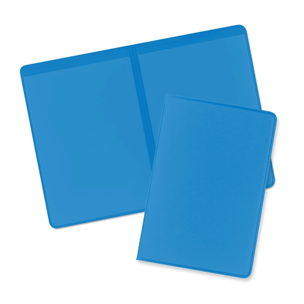 Bright Blue 285 color option for 2 Pocket Proof Of Insurance Holders