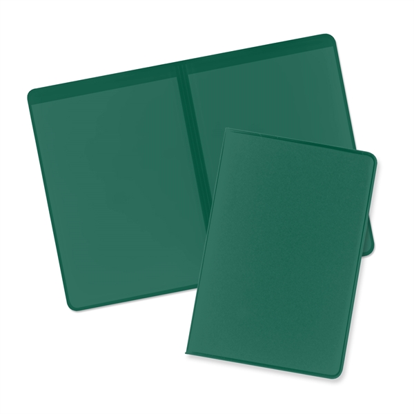 Green 343 color option for 2 Pocket Proof Of Insurance Holders