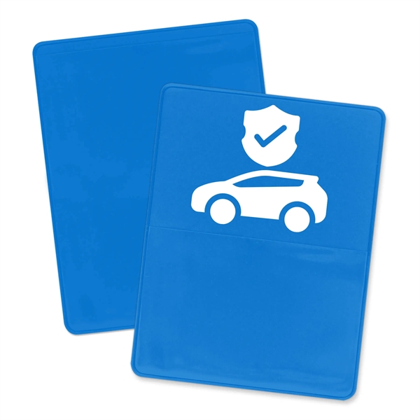 Bright Blue color option for Proof Of Insurance/Business Card Holder