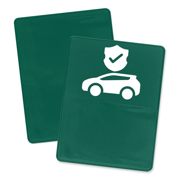 Green color option for Proof Of Insurance/Business Card Holder