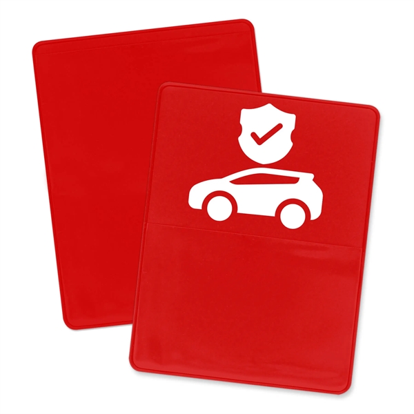 Red color option for Proof Of Insurance/Business Card Holder